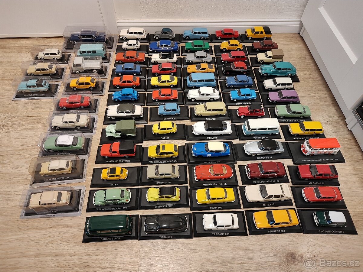 Sbírka modelů aut 1:43 - 72KS