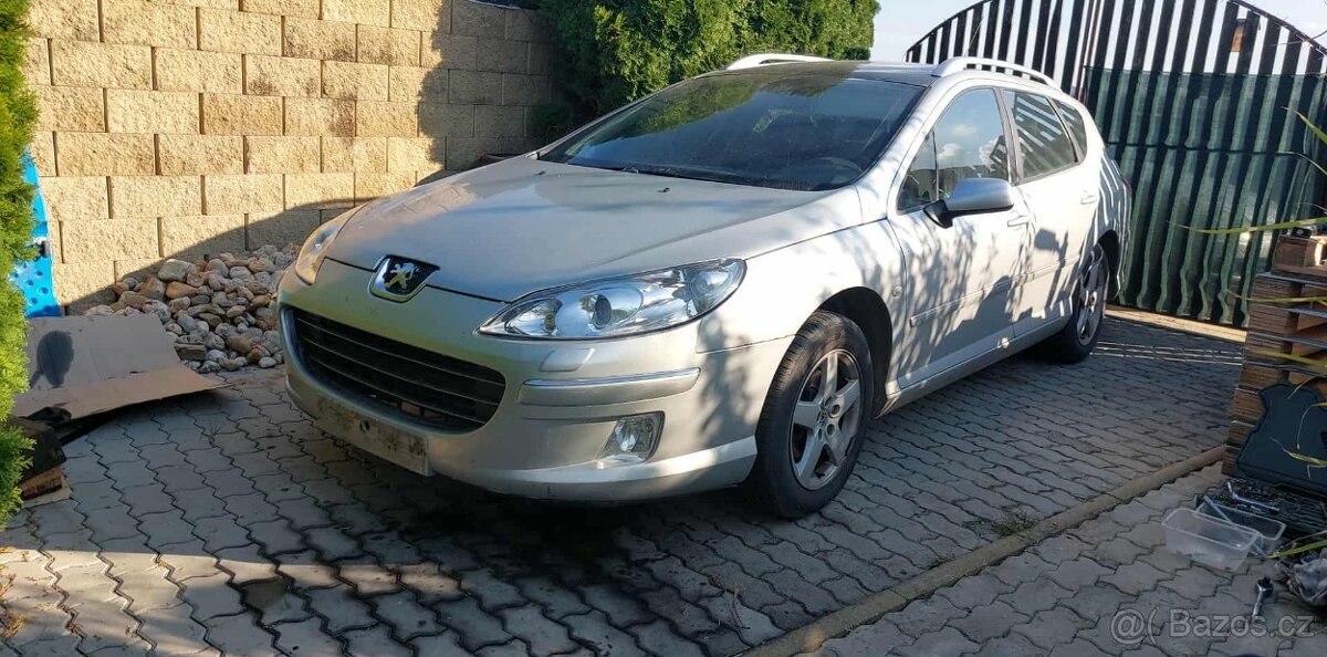 Náhradní díly na Peugeot 407 1.6 HDI 80kW,rád poradím,namont