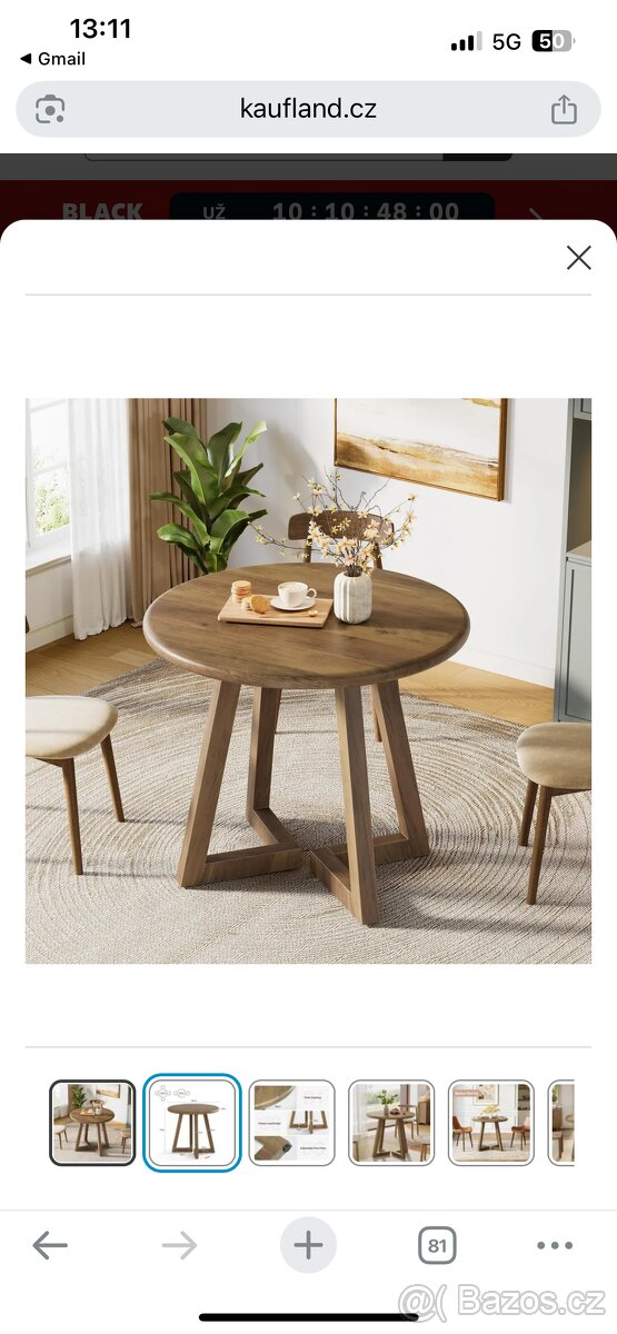 Jídelní stůl 80cm