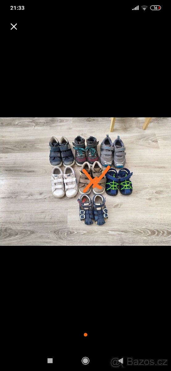 Dětské boty vel.24,25,27,28