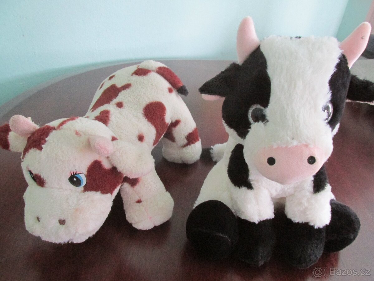 plyšové kravičky