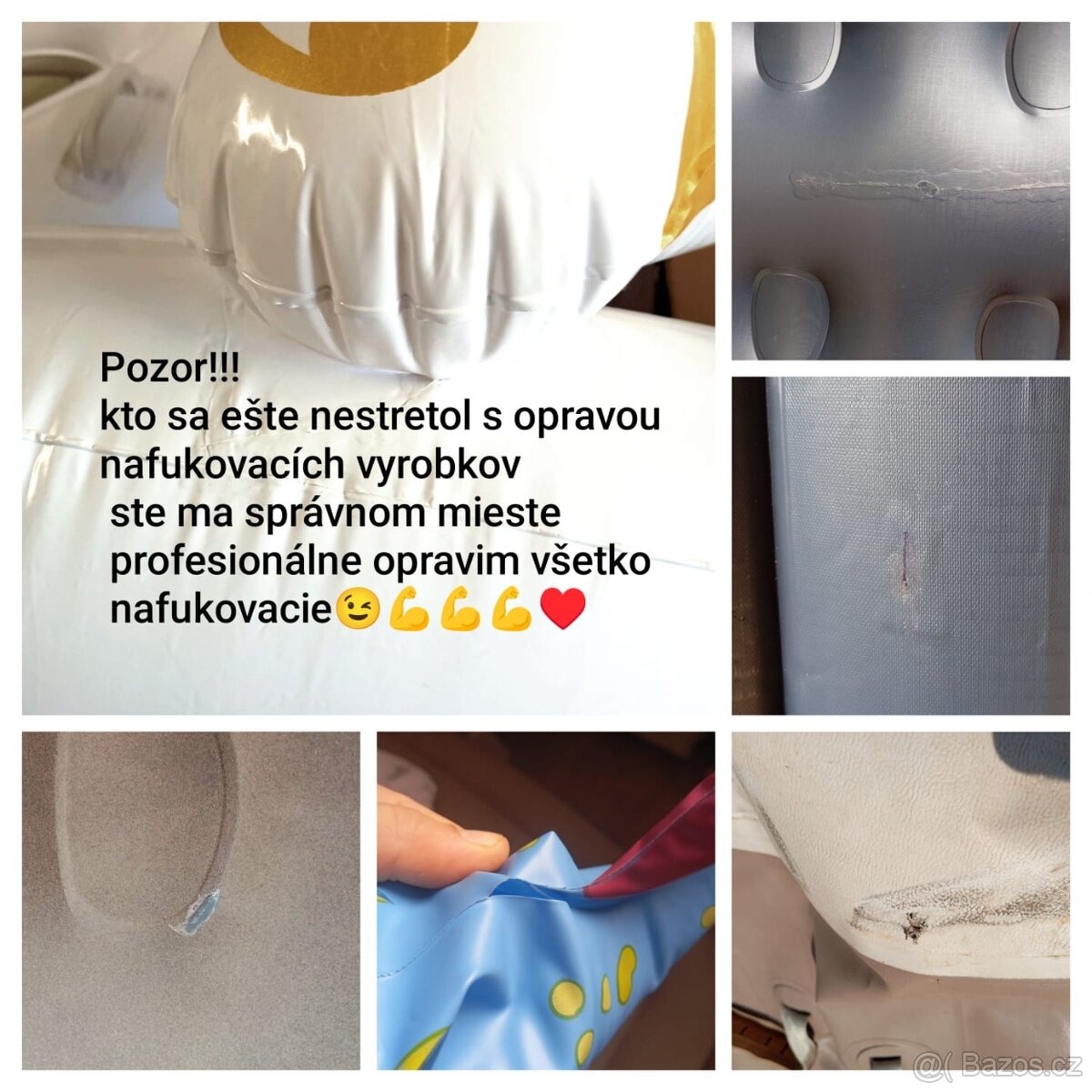 Oprava nafukovací vyrobku