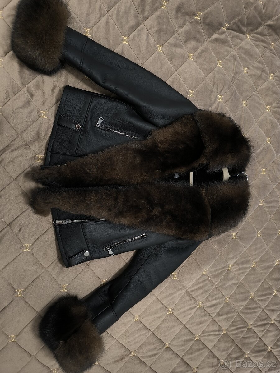 Dámská kožená bunda