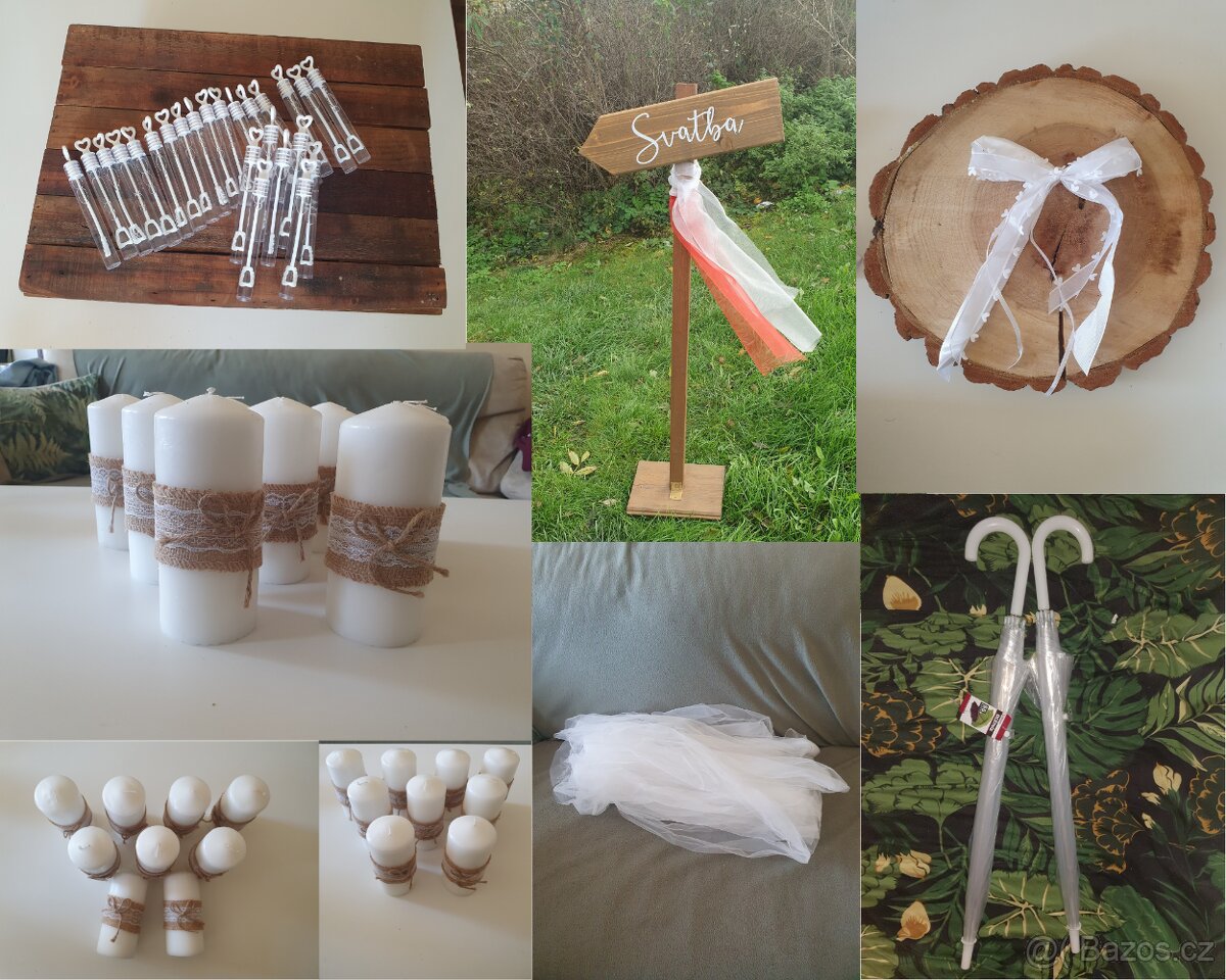 Svatební dekorace a jiné