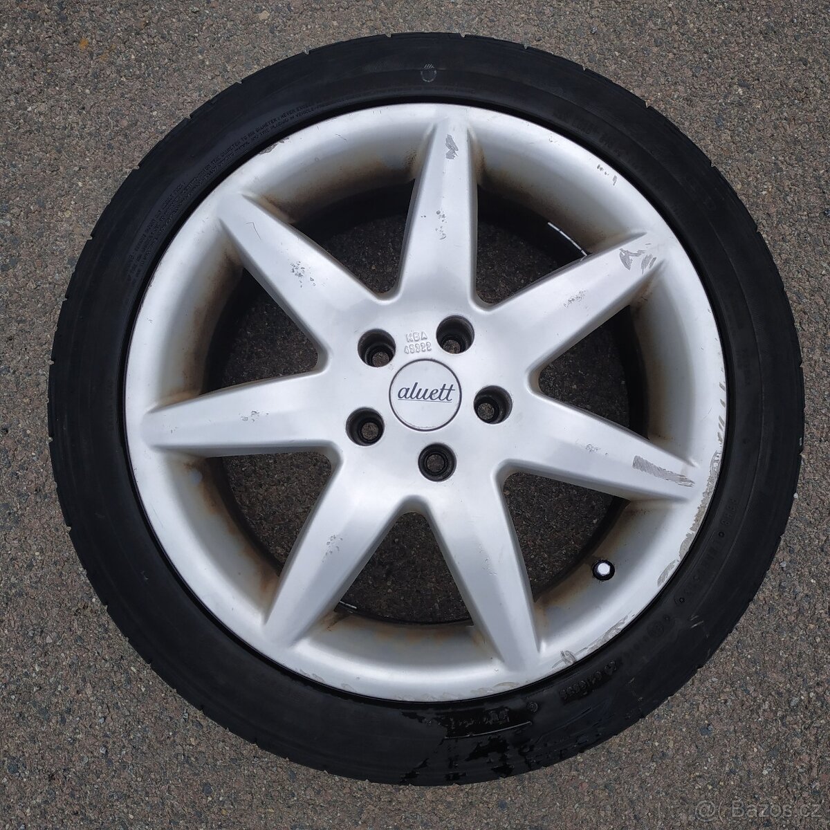 VELMI PĚKNÁ KOLA ALUETT 225/45 R17 - 7.5 x 17H2