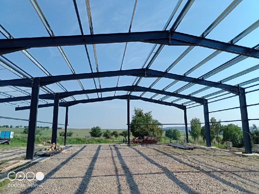 Haly pro zemědělství na Klíč, včetně projektu a st.povolení.