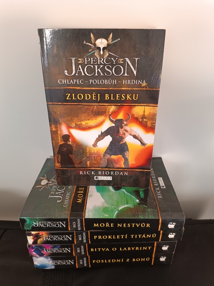 Série Percy Jackson (1-5)
