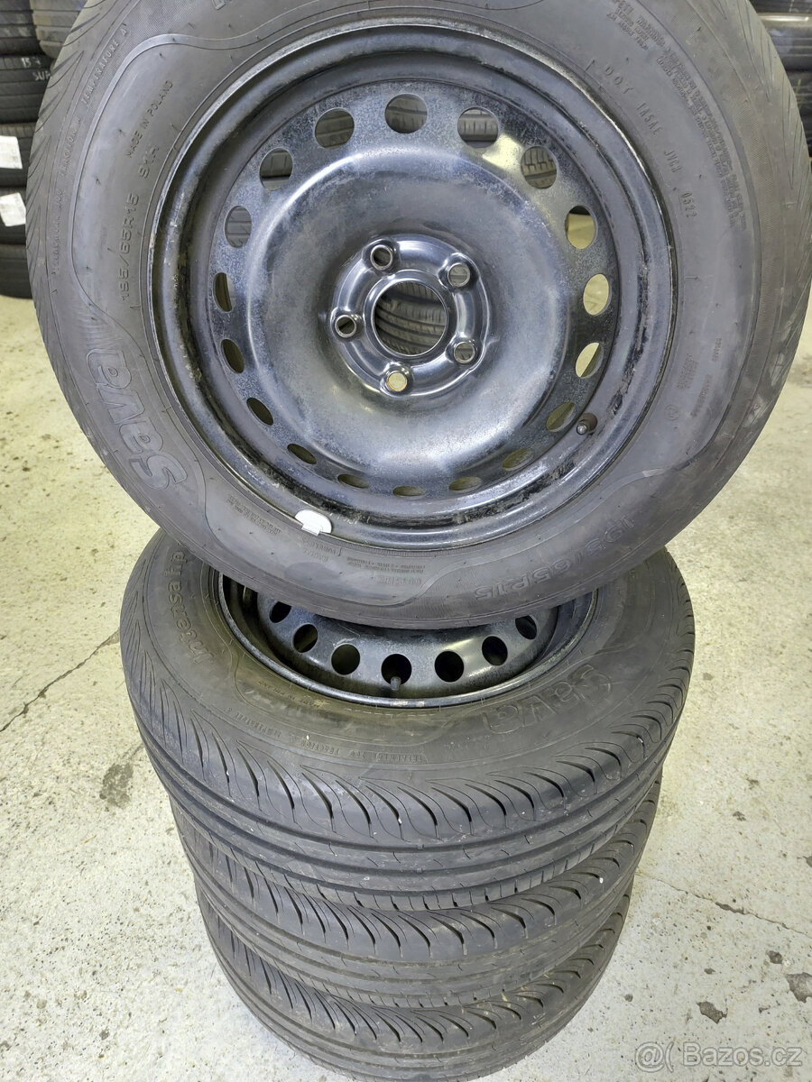 Kompletní kola na 15" na Renault Kangoo letní