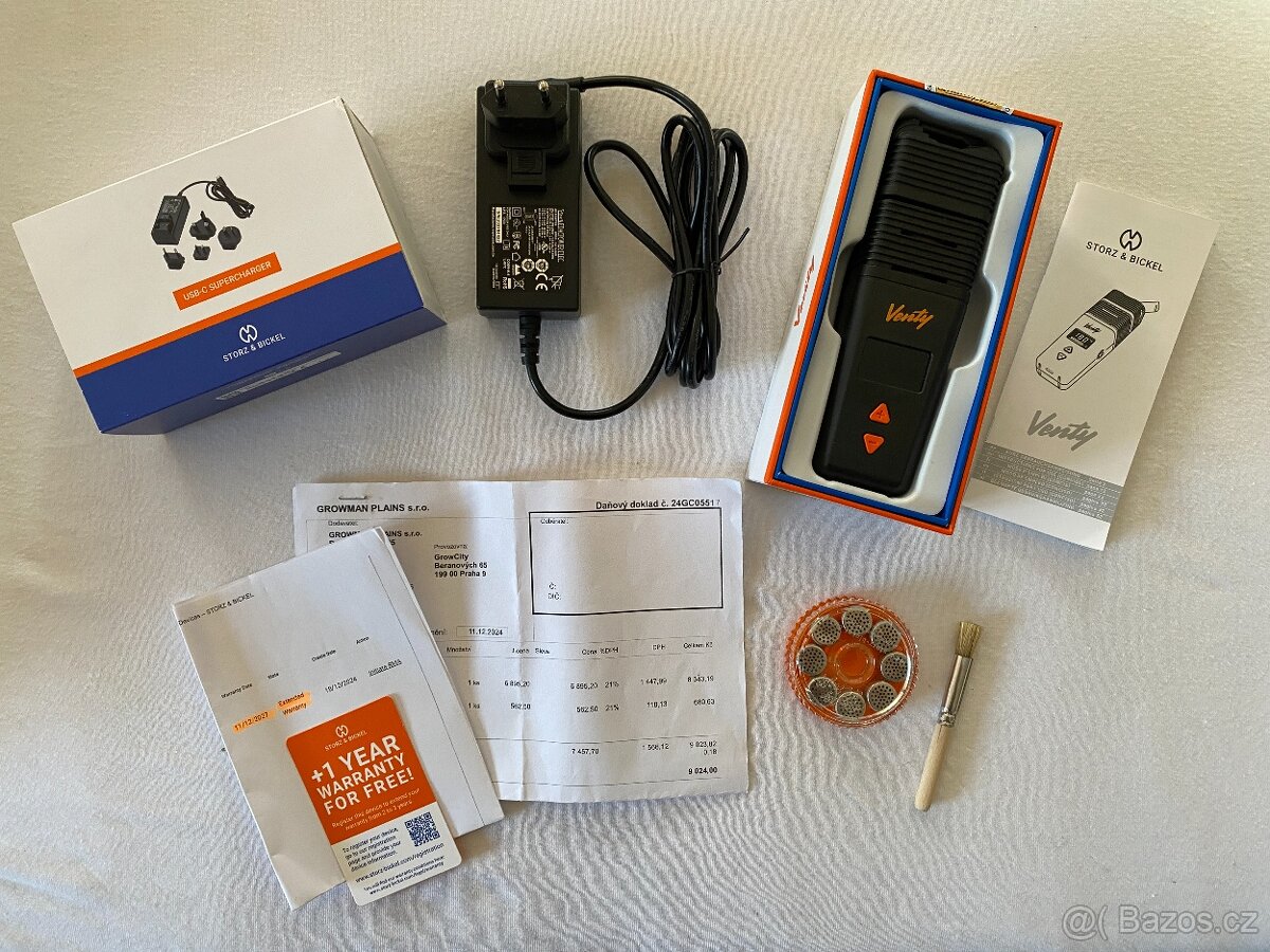 Zánovní 5 měsíců starý vaporizer VENTY