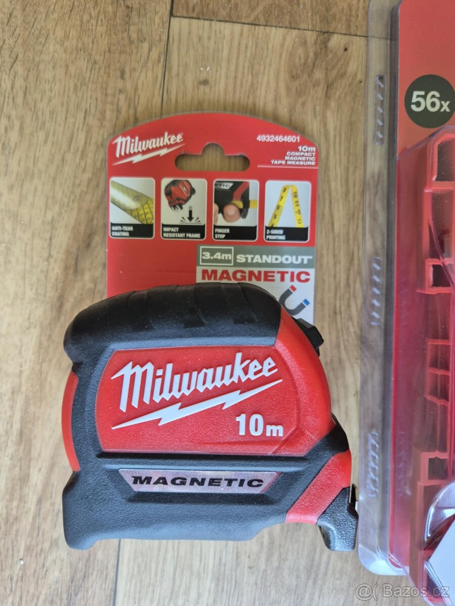 milwaukee sady bitů / metr / torx imbus