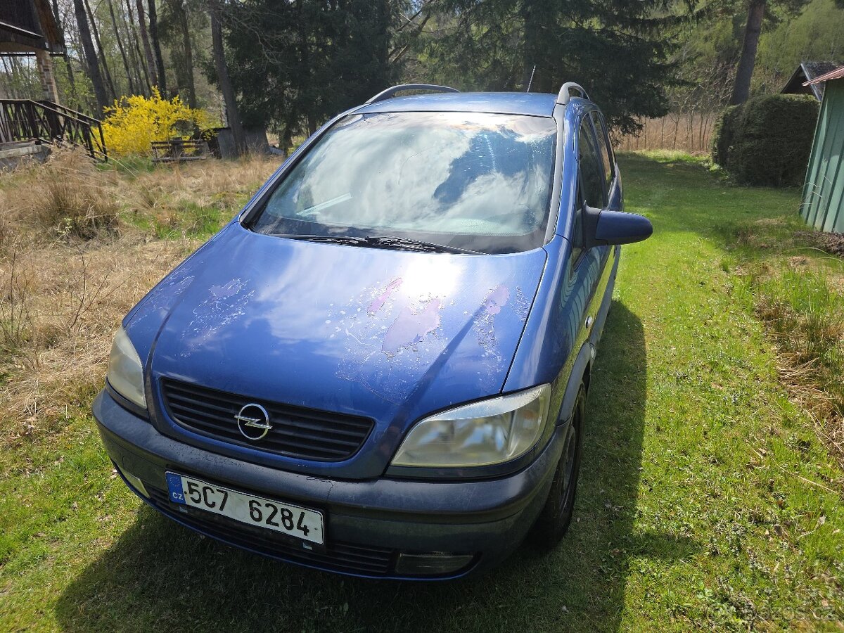 Prodám opel zafira 2.0dti 74kw