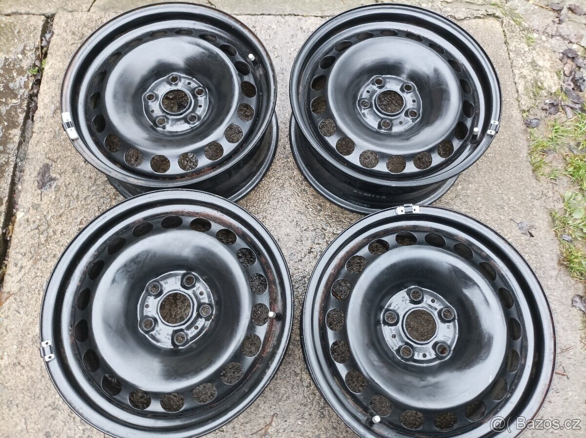Ocelové disky originál VW Tiguan t16 5x112: et 33