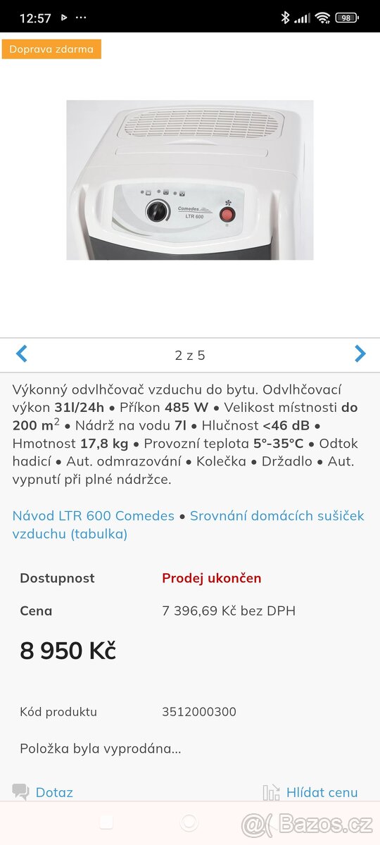 Comedes LTR600