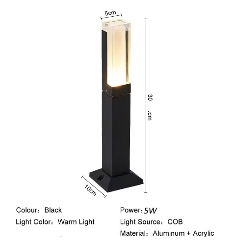 zahradní lampa