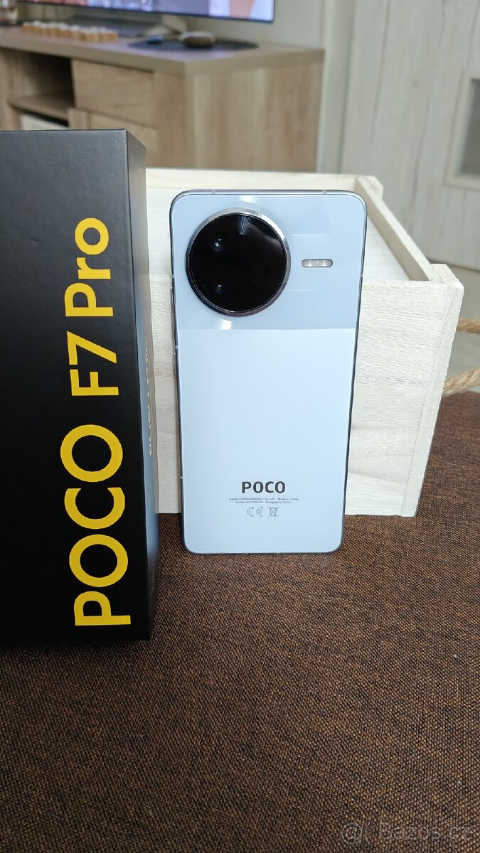Poco F7 Pro 12/256 GB.Modrý faktura.