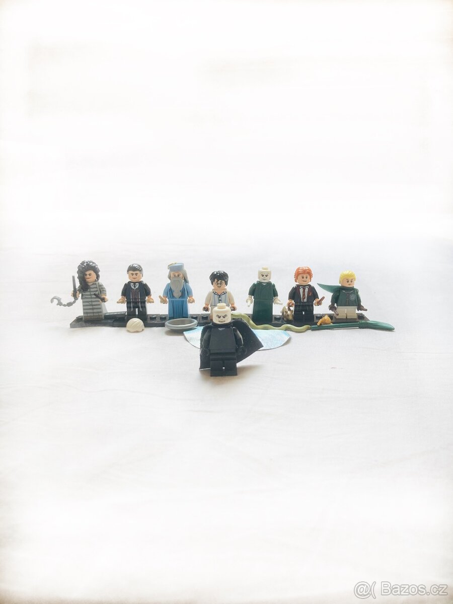 LEGO Minifigurky Harry Potter – 8 postav, skvělý stav