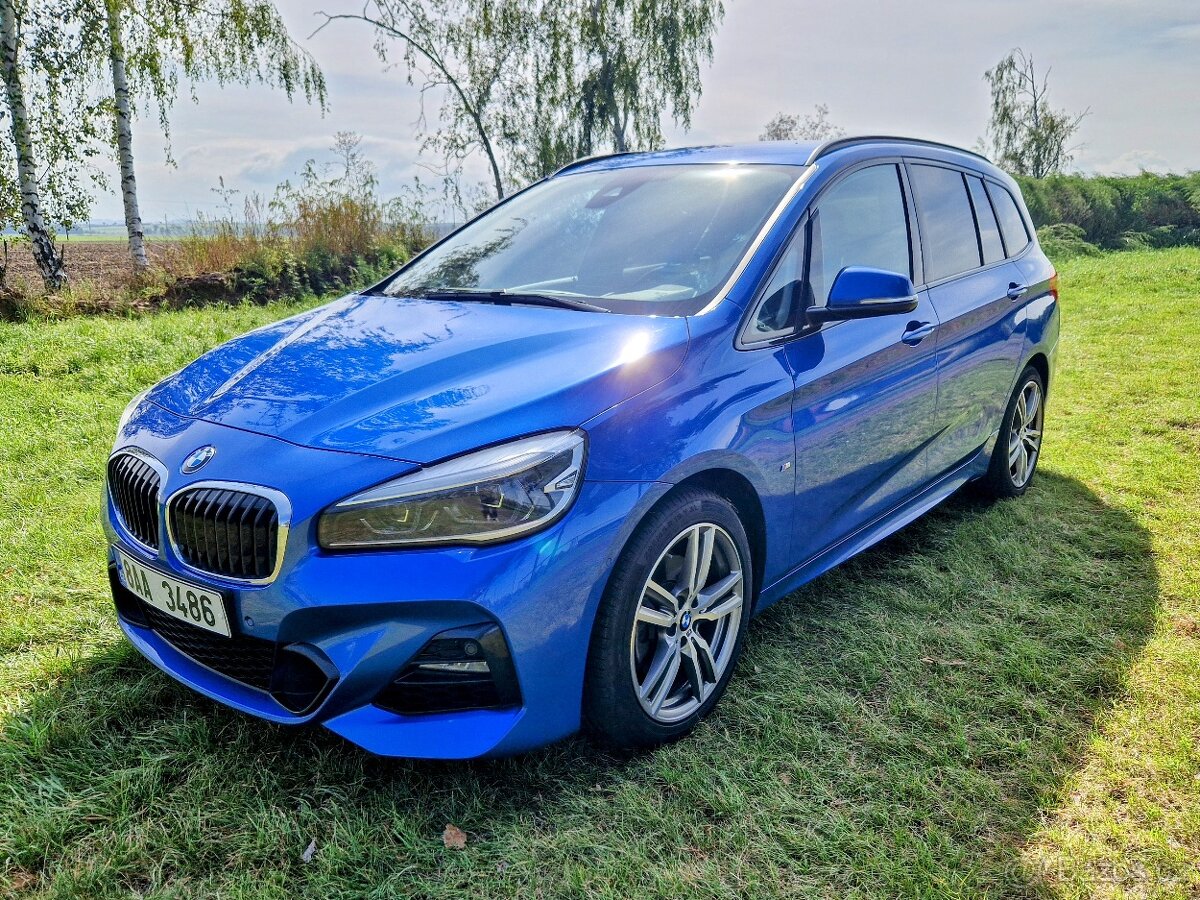 BMW 218i GranTourer M-Sport Koupeno v CZ odpočet DPH