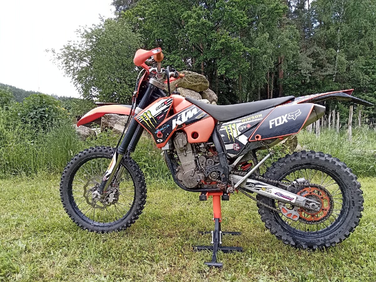 KTM EXC 450 racing