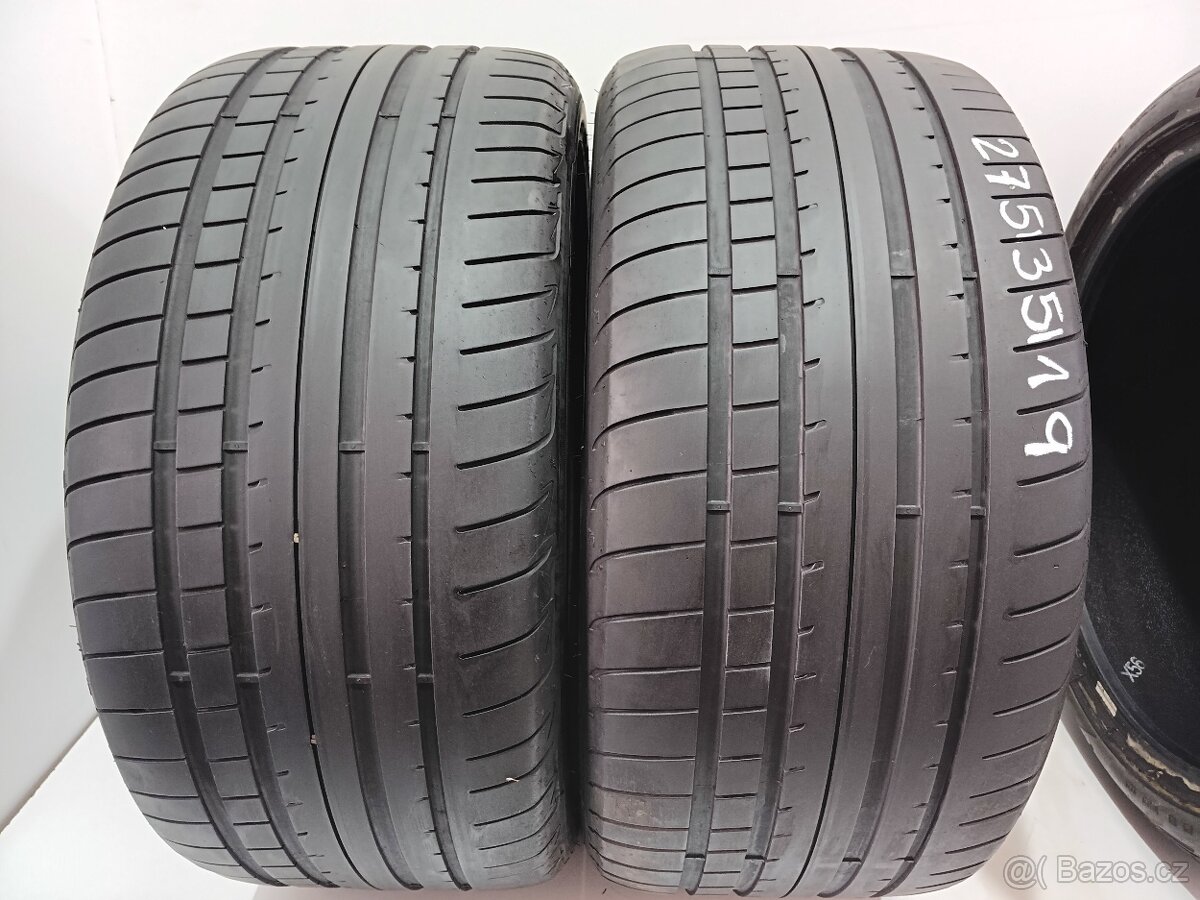 2ks letní pneu 275/35/19 GoodYear
