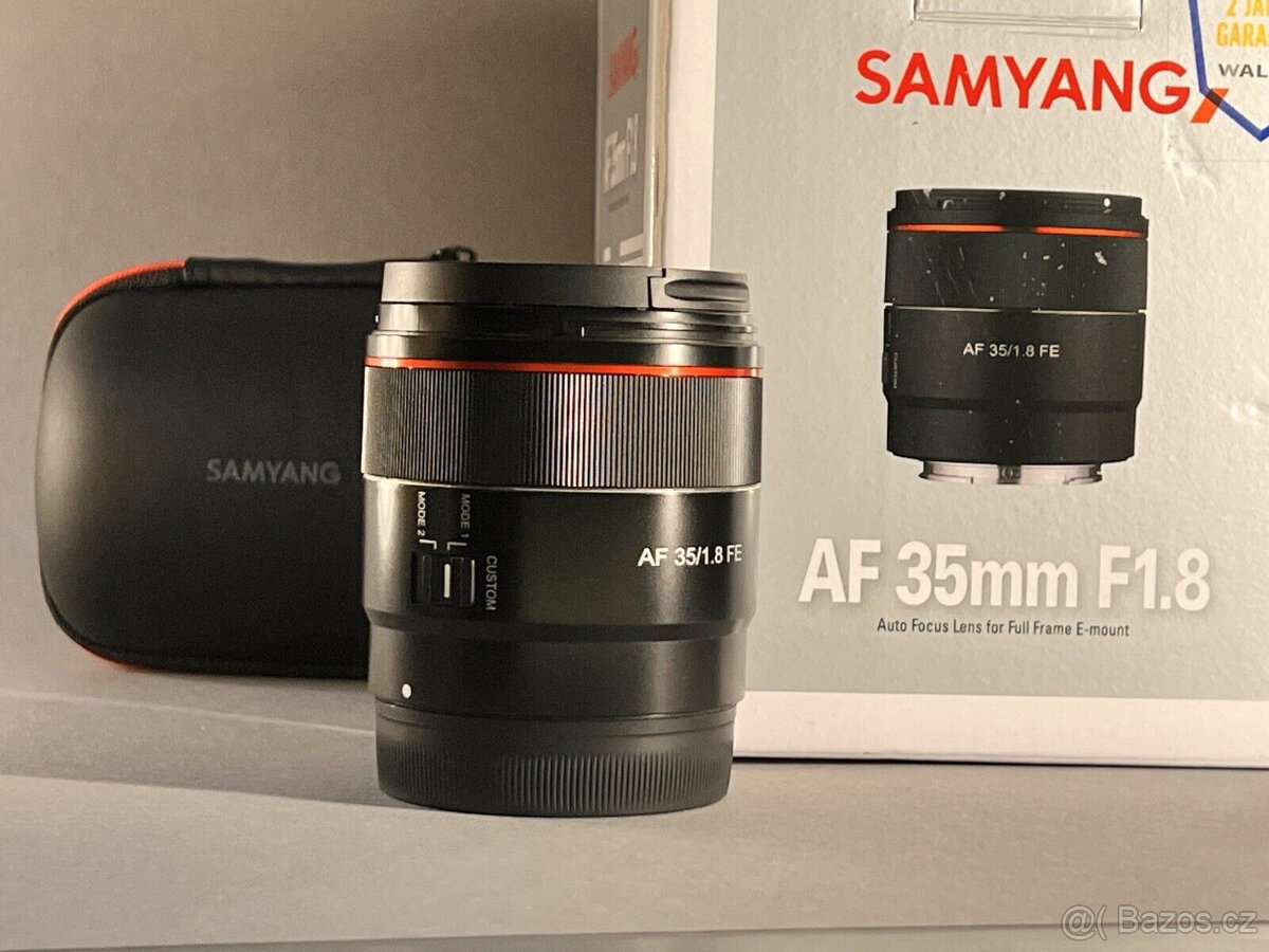 Prodám objektiv Samyang 35/1,8
