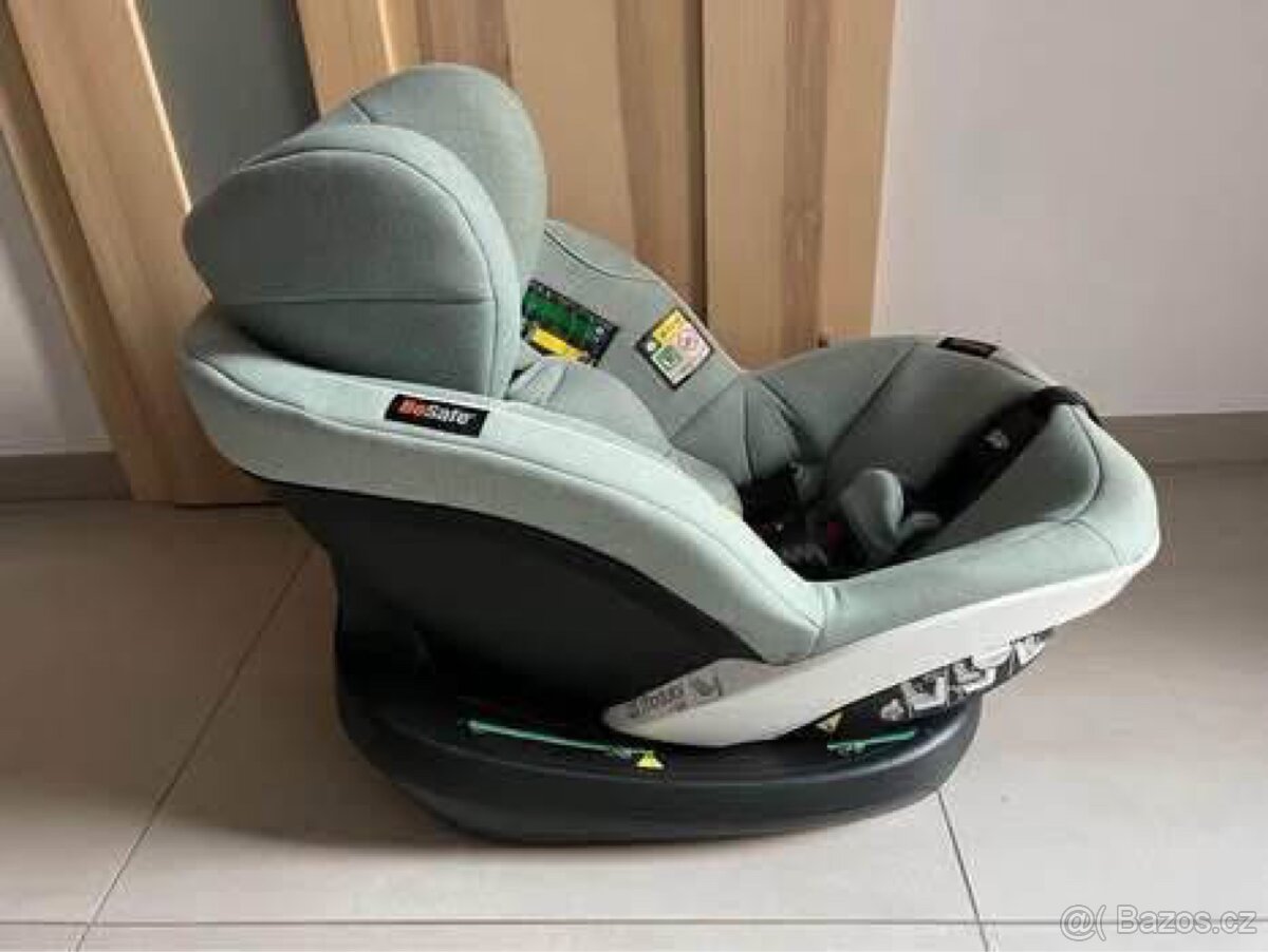 autosedačka BeSafe + BESAFE Autosedačka Mima 0-13kg + báze