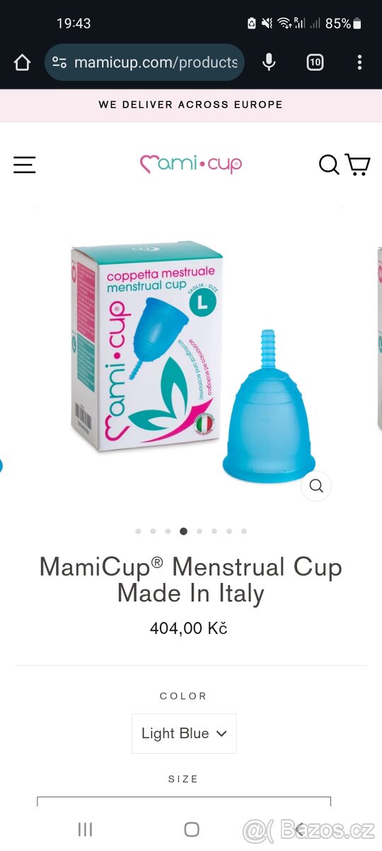 Menstruacni kalisek novy