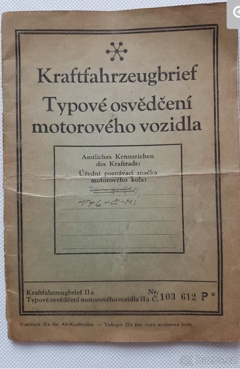 Typové osvědčení čz 175