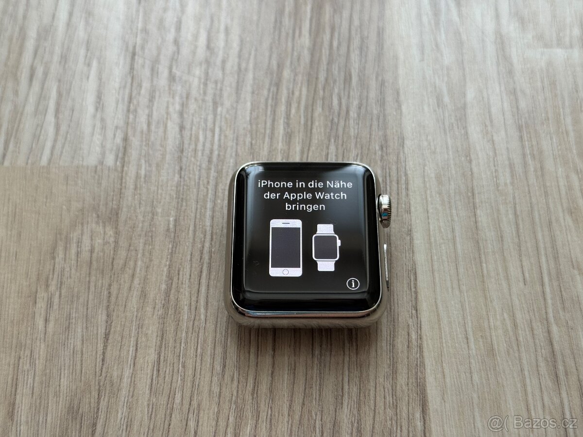 Apple Watch 1. Generace 38mm Stainless Steel
