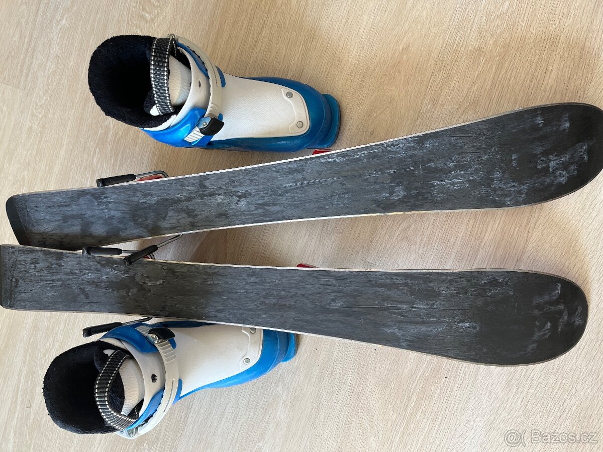 Lyže 70 cm + lyžáky 17/18