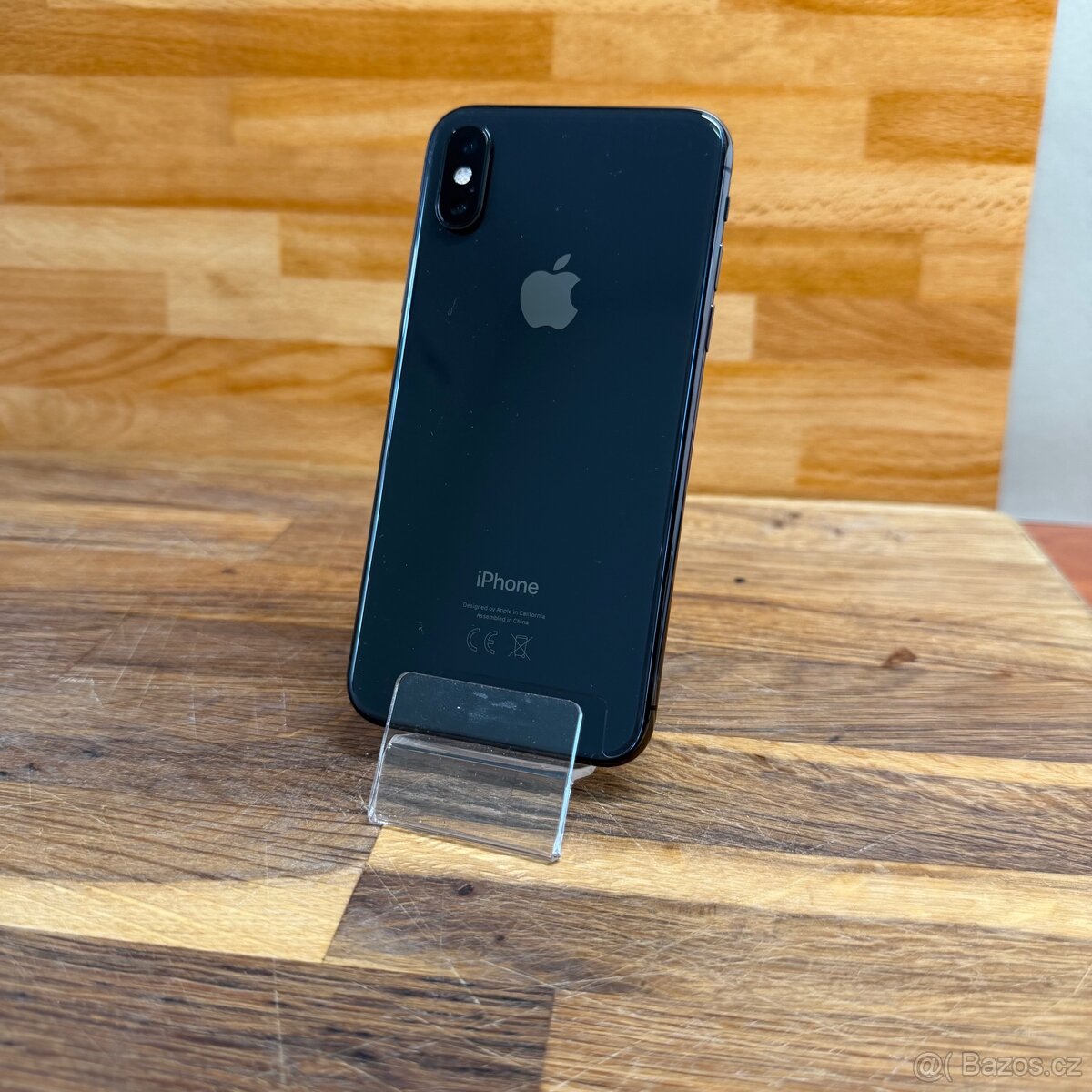 IPhone XS 64GB, černý, 100% baterie (rok záruka)