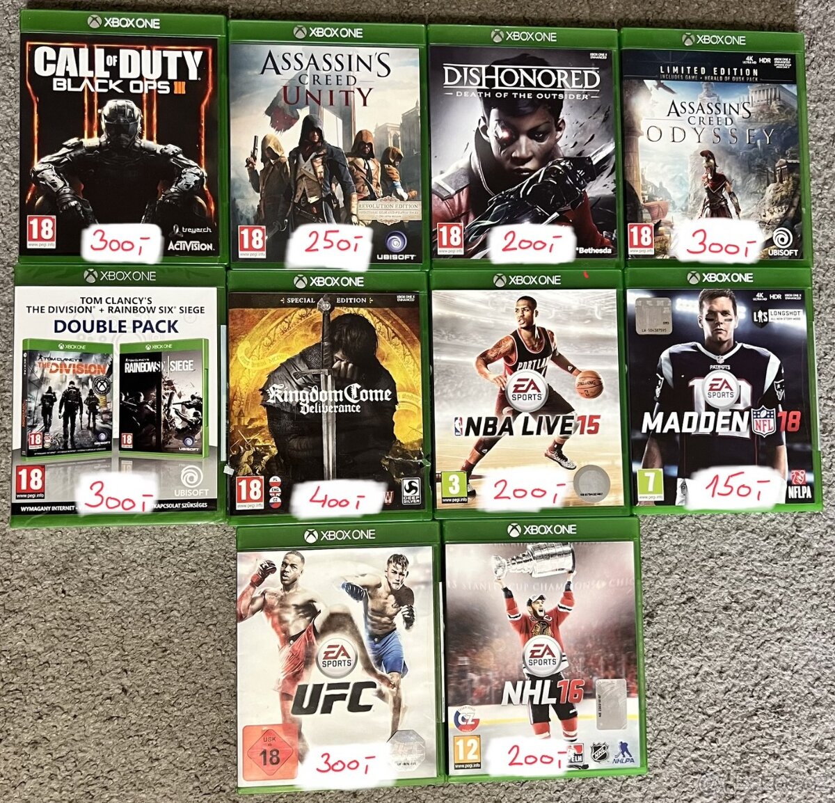 Hry na Xbox one