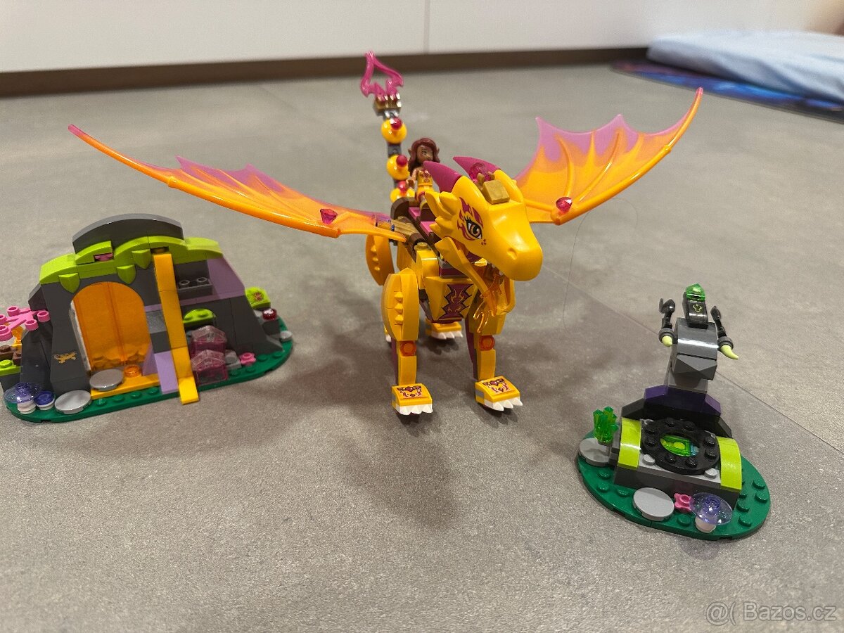 Lego elves ohnivý drak