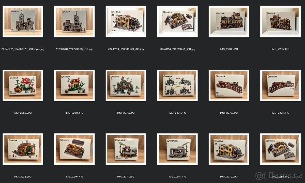 LEGO Bricklink - 910030, 910031, 910032, 910033, 910035...