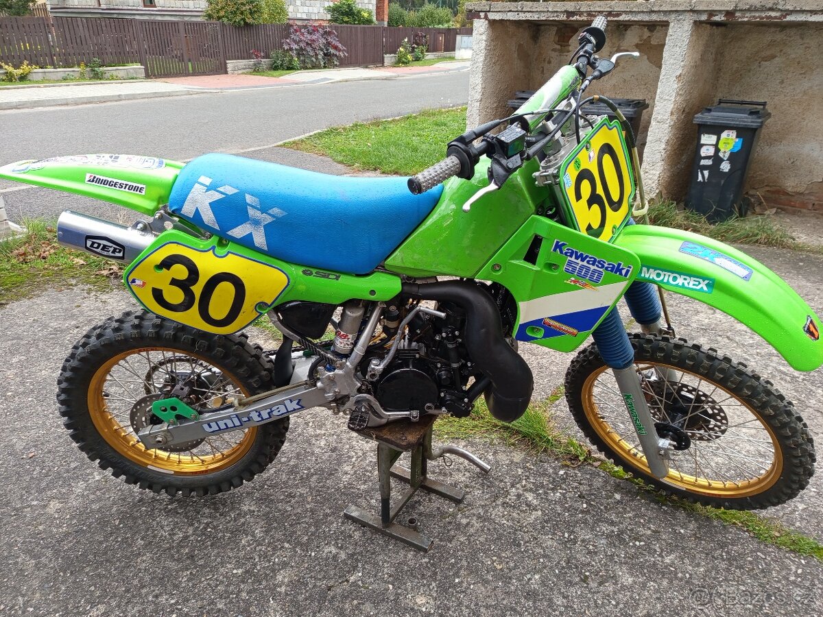 Kawasaki kx 500 r.v.1987