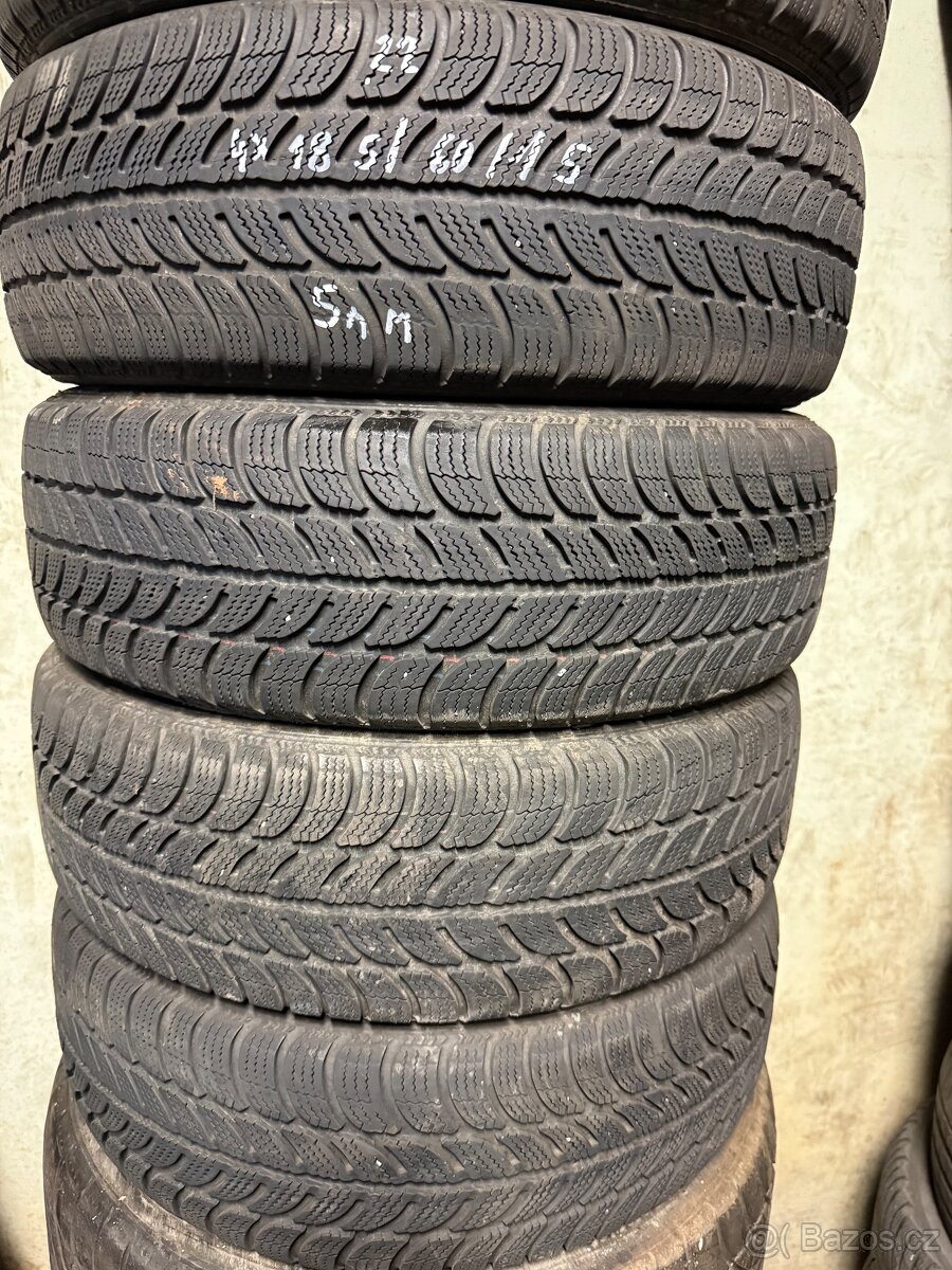 4x Zimni pneu r15 185/60/15