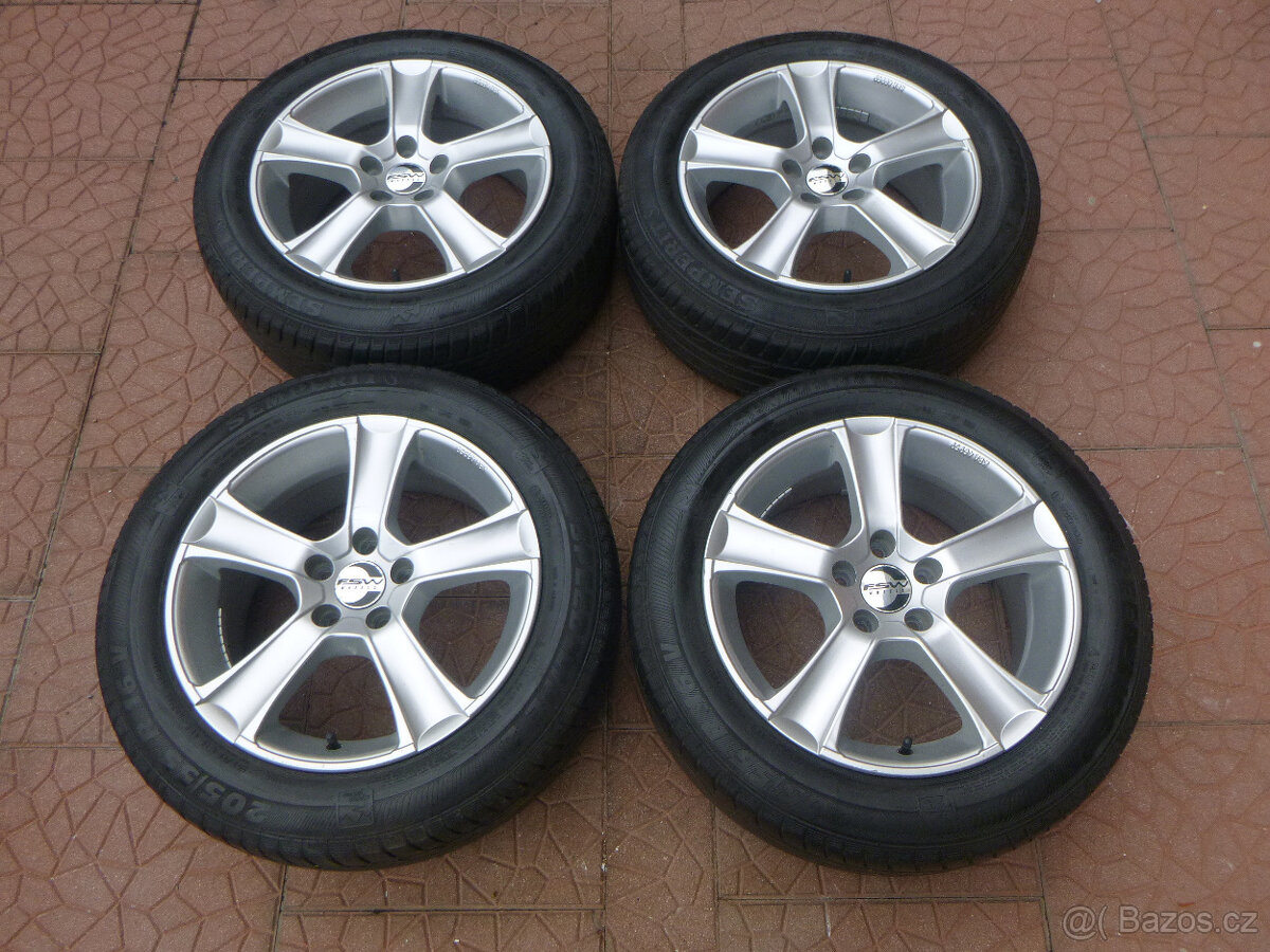 Letní alu sada originál Spath 5x105 7Jx16 ET40 Opel Astra J