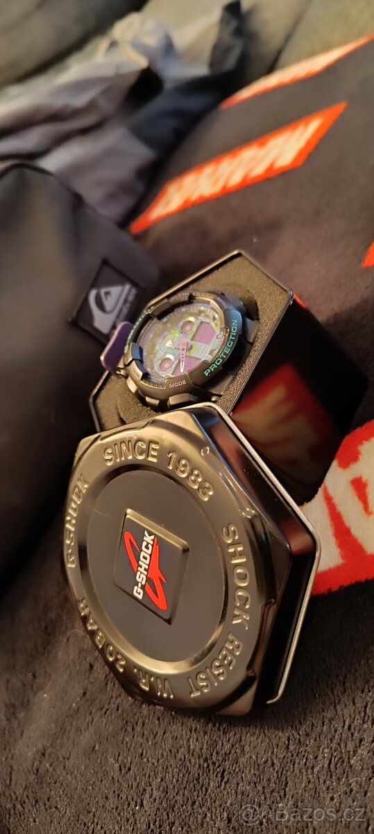 Casio GA-100BL-1AER G-Shock – top stav, originální balení