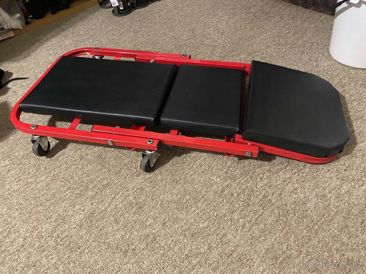 Lehátko/křeslo pojízdné (skládací) 91cm