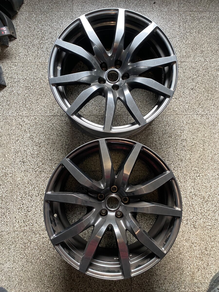 2x zadní Alu kola Nissan GT-R R35 20" 5x114.3