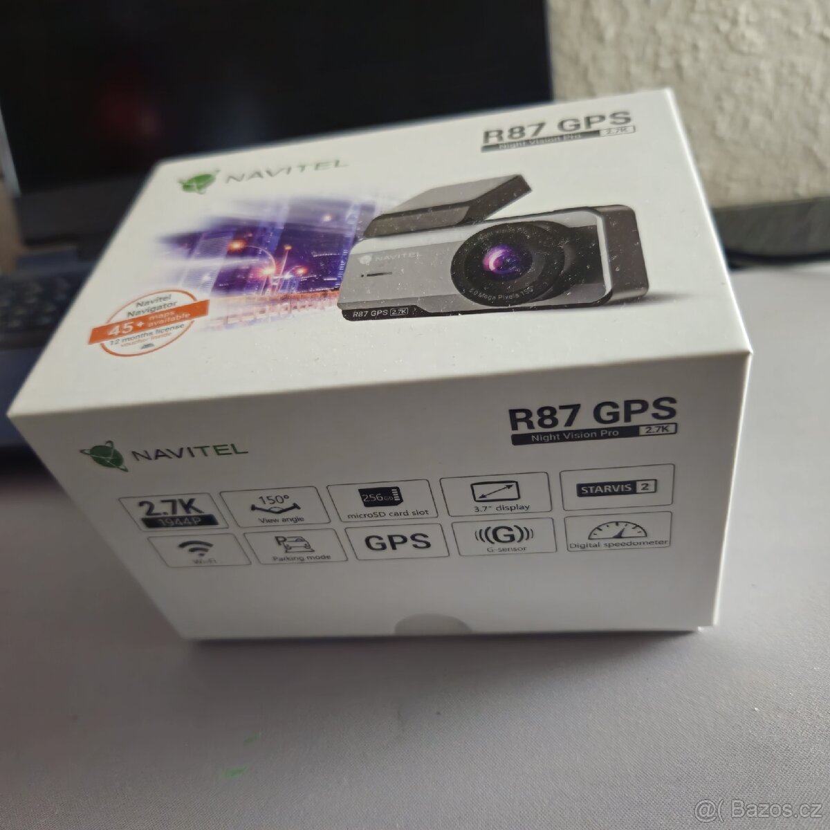 Autokamera Navitel R87 – jako nová, záruka, +M.SD64GB