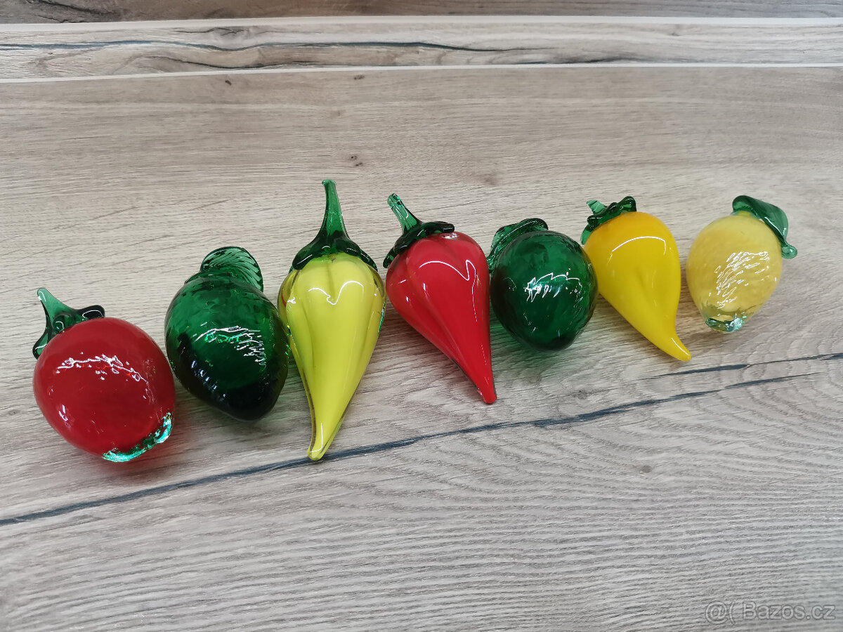Skleněná zelenina - Škrdlovice