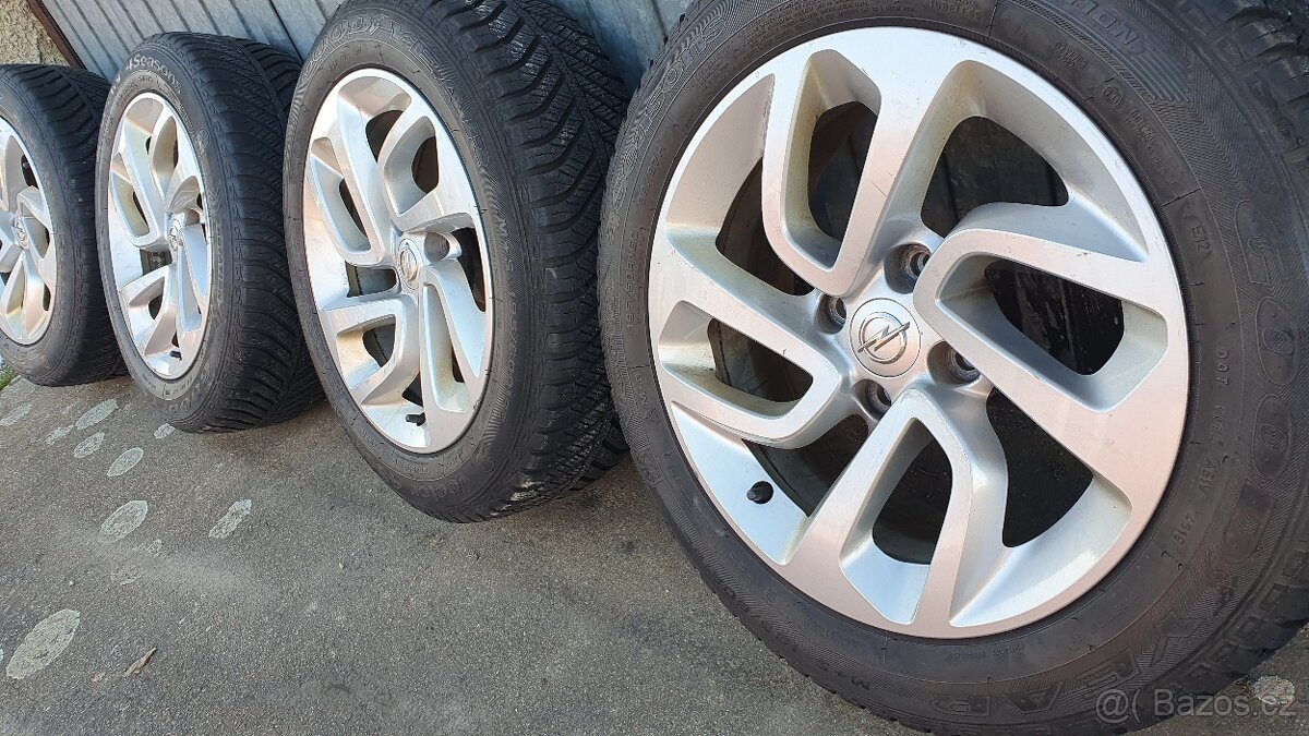 16" Opel Crossland a Peugeut celoroční