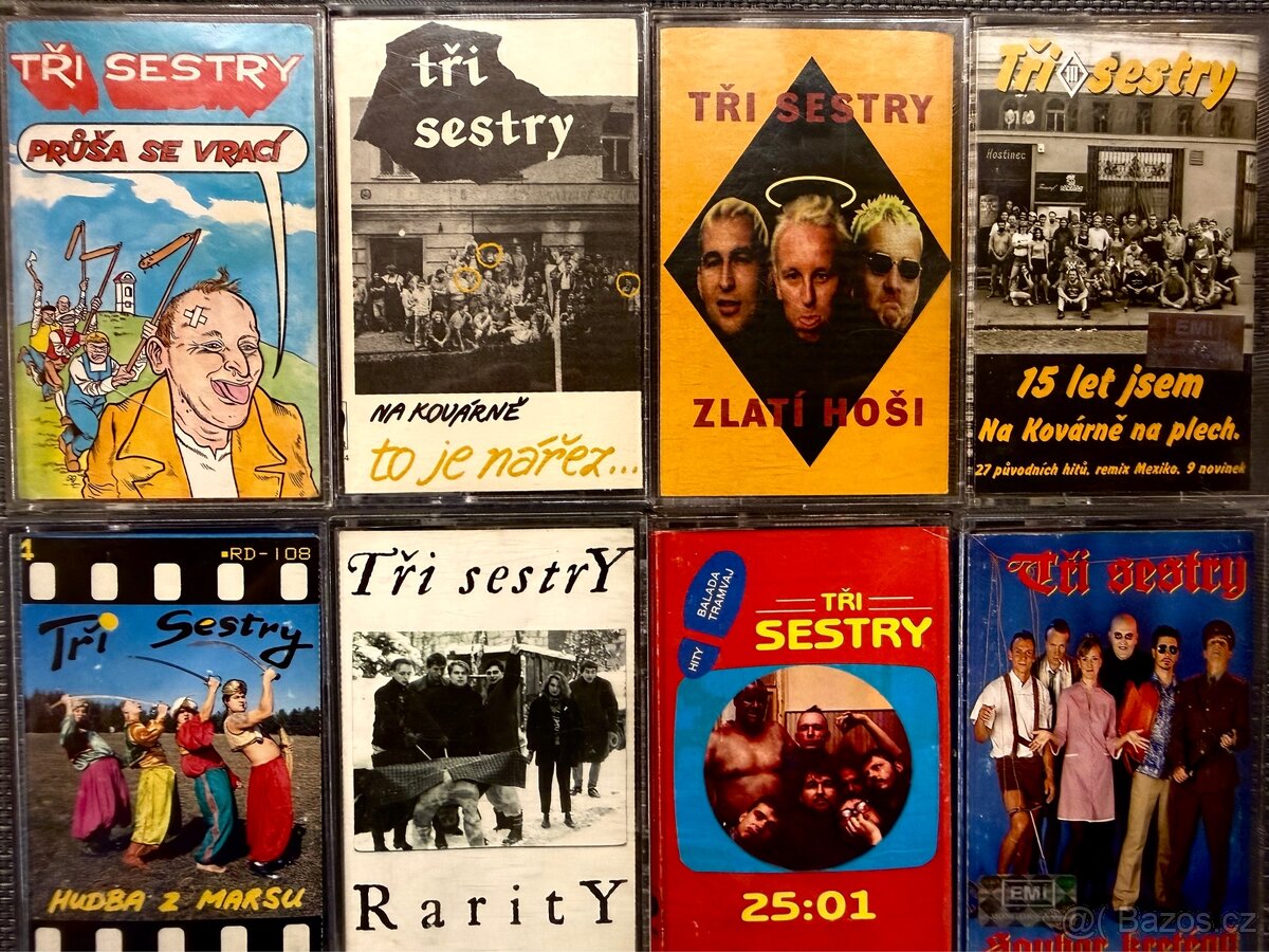 MC KAZETA-MAGNETOFONOVÉ KAZETY -AUDIO KAZETY