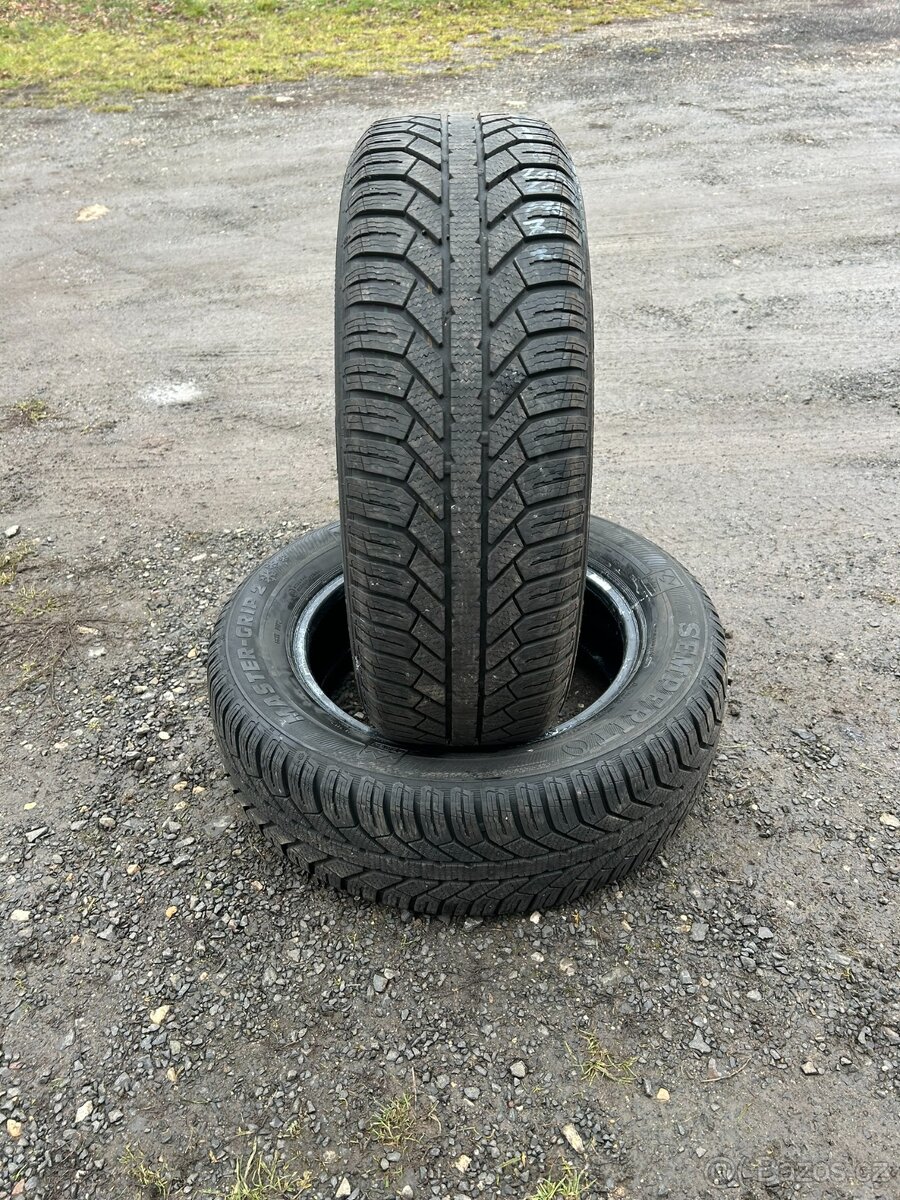 2ks zimní pneu Semperit 205/60/16