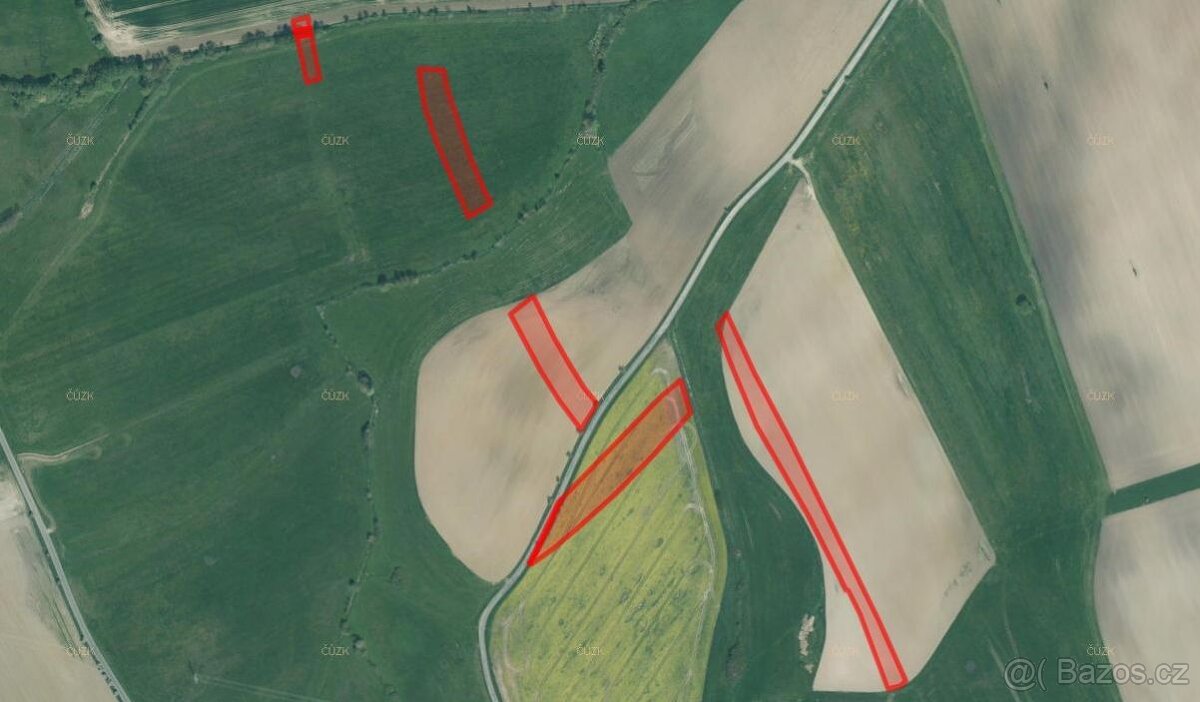 Zemědělská půda, prodej, Dnešice, Plzeň jih