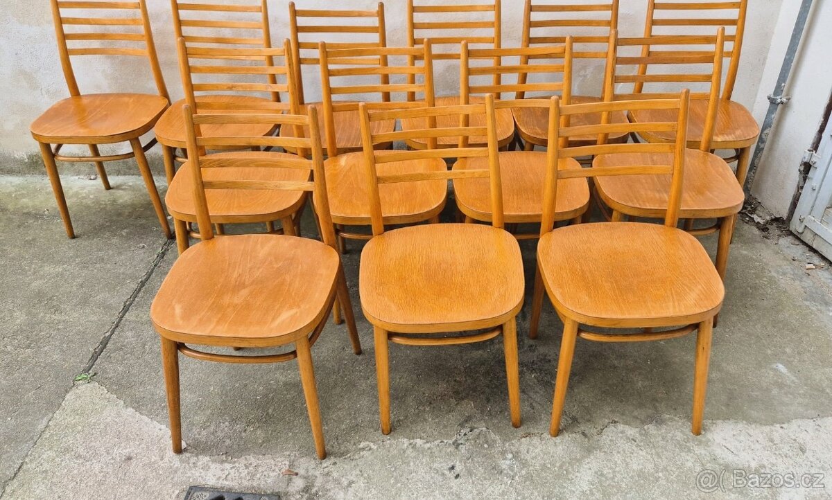 Retro židle Ton s (č.34)