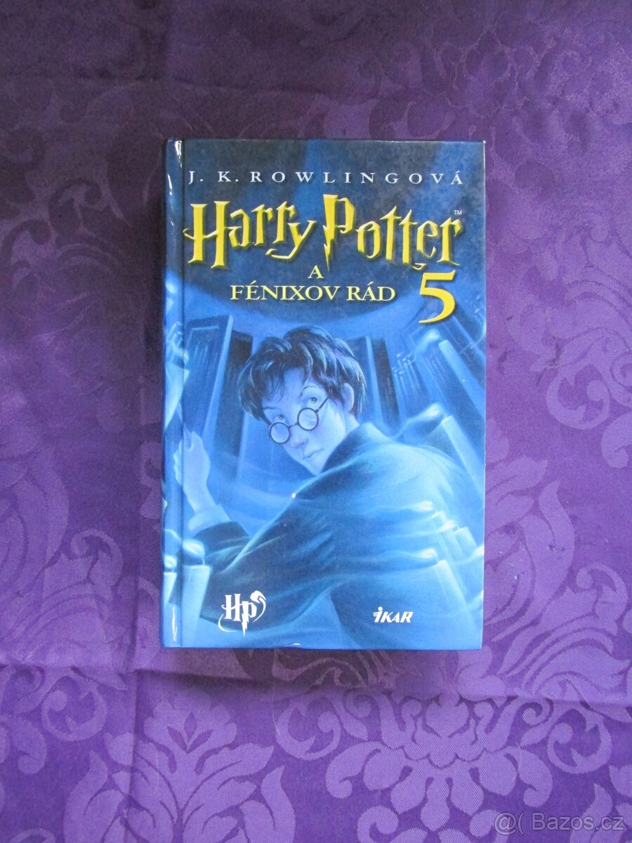 kniha Harry Potter a Fénixov rád