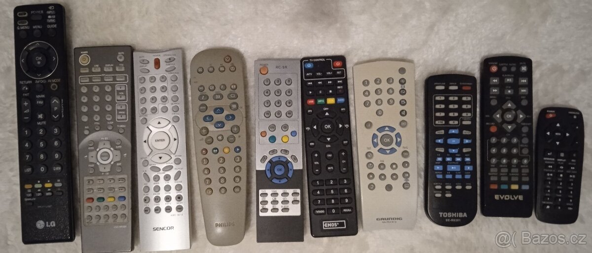 DÁLKOVÉ OVLADAČE - sada 3