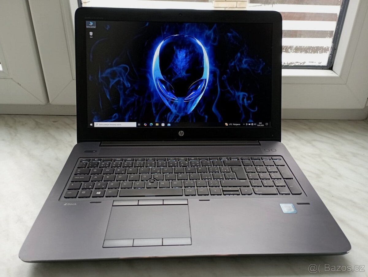 HP zbook 15 G3 Herní 8 vlákno Full HD