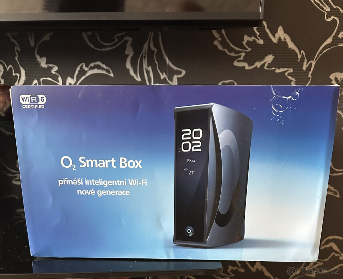 Modem - O2 Smart Box 2 195400, barva černá